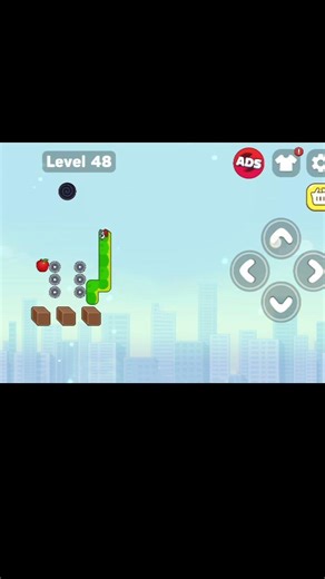 snake puzzle game level 48 complete ✅||#viral #gaming #games #viralvideo #trending