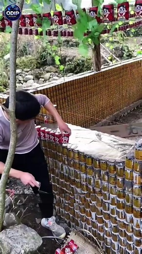 He Couldn’t Afford Bricks—So He Built a House from Cans and Bottles!