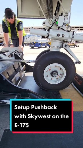 Tyler Setting up Pushback on B8 | Aviation Daily Lesson