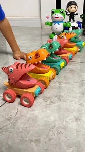 Dinosaur car toys video #toyvideo #kidsvideo #newtoys | Kids Education & Learning