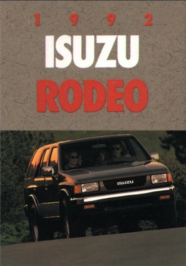 Isuzu Rodeo de 1992 como Pionero de los SUVs | Amantes de los clasicos