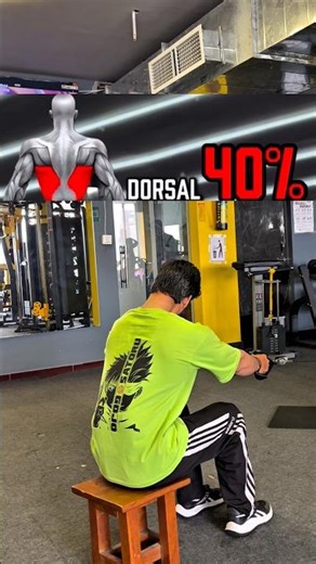 Master Your Back: Dorsal Lat Pulldown Guide (40% vs 85%)#shorts #viral #workout