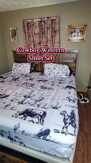 #bedding #westernbedding #sheetset #westerndecor #bedding