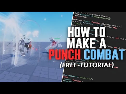 如何在Roblox Studio中做一个简单的格斗系统【YT】