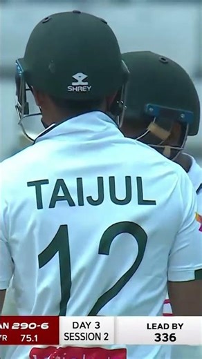 Mushfiqur Rahim Smashes Two Brilliant Fours 🔥 #BANvPAK #TestCricket #SportsTV #Shorts M9I1K