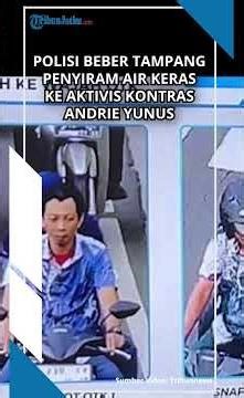 ANGGOTA TNI TERLIBAT PENYIRAMAN AIR KERAS Aktivis KontraS, Andrie Yunus