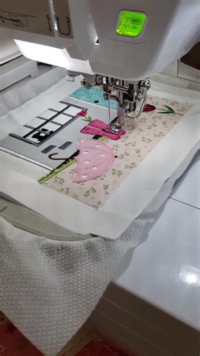 Full tutorial for April's Home Sewn by Kimberbell coming soon! Home Sewn product links below.