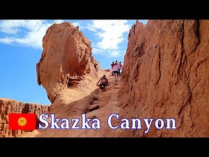 Road in Kyrgyzstan｜Fairytale Canyon Skazka, Seven Bulls Rock