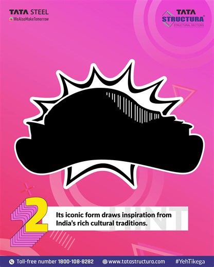 #ContestAlert 🚨 Can you identify these iconic structures just by their shapes? 👀🏗️ Hint: They’re all built using Tata Structura steel sections 🔩 Drop your answers in the comments below ⬇️ Use #TikegaContest Follow us on FB & Instagram & tag your friends. No DMs ❌ No stories ❌ 🎁 6 lucky winners stand a chance to win vouchers worth Rs 1500 each ⚖️ T&C Apply: 1️Open only to legal residents of India (foreign citizens residing in India are not eligible). 2️Participants must be 18 . 3️Tata Struct