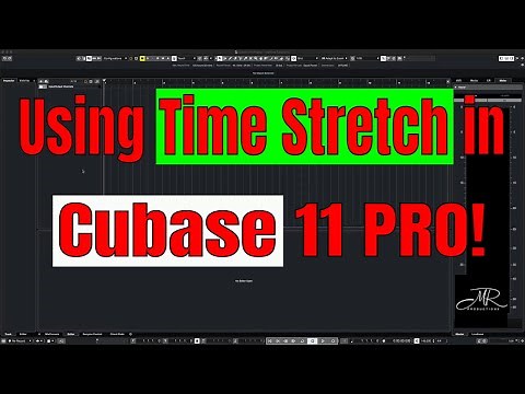 Time Stretching a Loop or Sample in Cubase 11 Pro - Tutorial