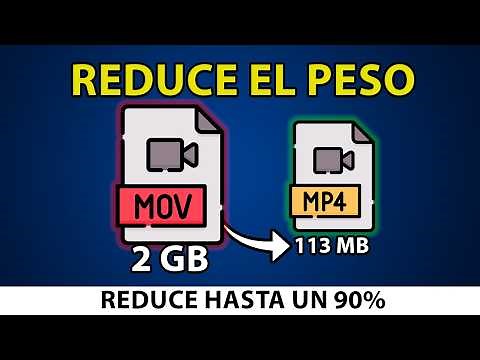 Cómo Comprimir un Vídeo y Reducir su Peso sin Perder Calidad - ACTUALIZADO 2025