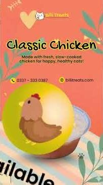 Why Best Wet Cat Food Matters for Your Cat | Classic Chicken by Billi Treats