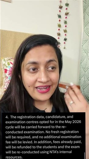 No Need to Re-Fill Application Form for RE-NEET 2026? 🚨 Latest Update
