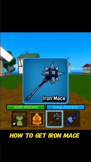 How to get Iron mace in blox fruits #roblox #bloxfruits #ironmace #trending