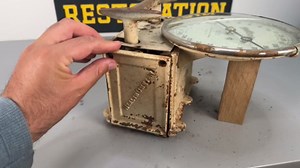 You won't believe this vintage scale's transformation!