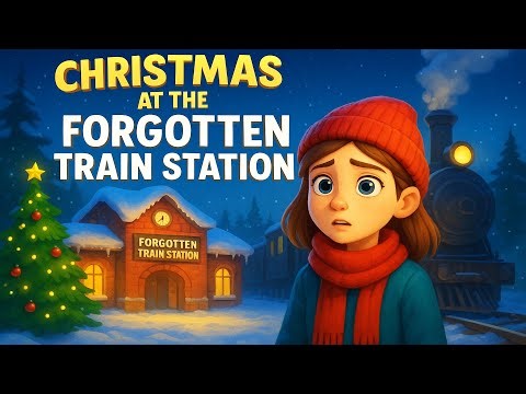 🎄 Christmas at the Forgotten Train Station | Heartwarming English Story for Teenagers |