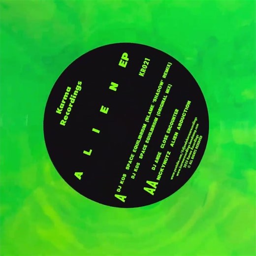 B2. Nickynutz - Alien Abduction #jungle #drumnbass #oldshool #vinyl