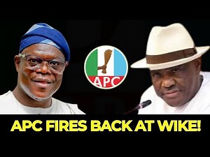 BREAKING: APC Fires Back at Wike — “You’re Not Our Member, Stay Out