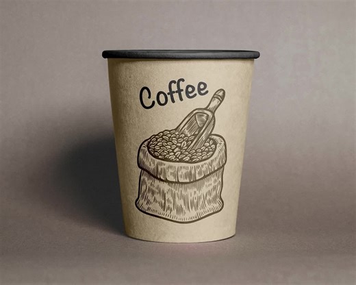 Coffee SVG PNG Clipart | Vintage Coffee Beans Line Art | Botanical Plant Drawing - Etsy