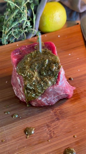 Beef Tenderloin with Bone Jus 🥩