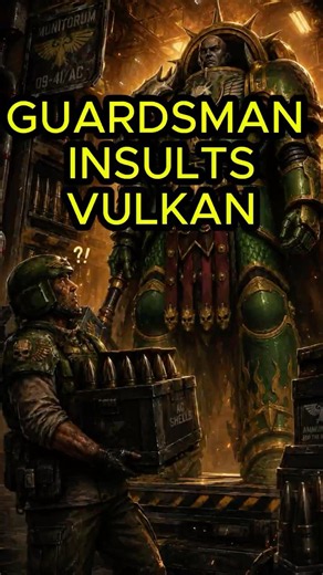 When A Guardsman Insults A Primarch | #warhammer40k