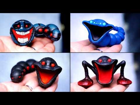 [Roblox]Making OMNIDROID Hungry Worm & Hungry Snake SEA MONSTER El Gran Maja Sculptures Timelapse