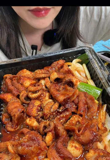 쭈꾸미 삼겹살 #mukbang #먹방 #foryou #식사