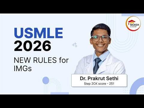 USMLE 2026 for IMGs: MyIntealth to FSMB - The New Registration Process Explained | MOKSH Academy