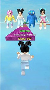 K Pop Hanters Roblox Speed Challenge❤️ #roblox #robloxshorts