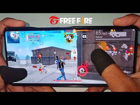 free fire gameplay 2 finger handcam 🎀 infinix gt 20 pro