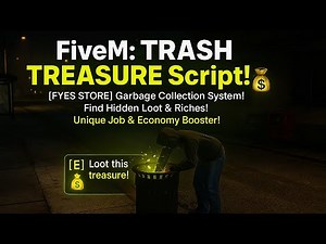 🚛 ULTIMATE GARBAGE JOB! 🗑️ CLEAN CITY, EARN BIG! | BEST FIVEM WASTE MANAGEMENT!