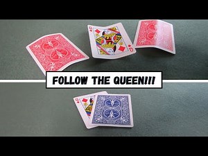 Follow the Queen! - CARD TRICK PERFORMANCE