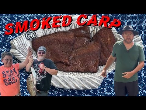 How To Smoke Carp: Hillbilly Cooking (catch and cook) #catchandcook