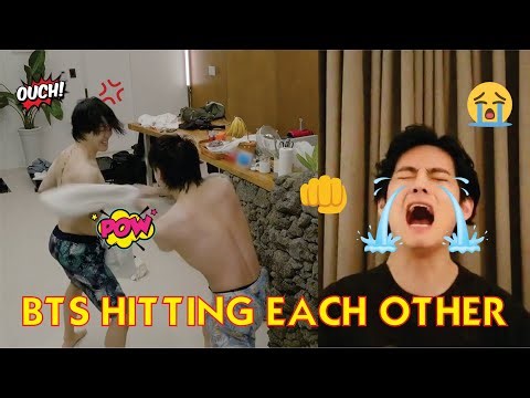 When BTS Hitting Each Other| BTS Funny Moments