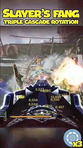 Slayer's Fang DPS Rotation | 3x Cascade Point