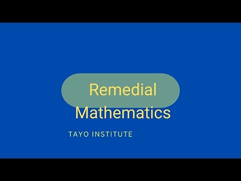 Remedial Maths: Unit 1| P1 |Solving Equations