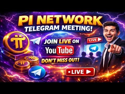 pi network telegram meeting join Live on YouTube channel 2026