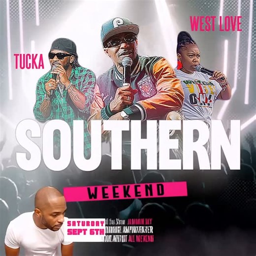 Adrian Jammin Jay Guyton on Instagram: "🔥🎶 SOUTHERN SOUL WEEKEND 2025 🎶🔥 Stockbridge, GA – VyStar Amphitheater The City of Stockbridge is bringing TWO nights of Southern Soul — and on Saturday, Sept 6th, DJ Jammin Jay will be LIVE in the mix, keeping the energy high and the crowd moving! 🎧✨ 📅 Saturday, Sept 6th, 2025 King George • Tucka • West Love • Pokey Bear • TK Soul • Tonio Armani • Tywaun Moore 🎧 DJ Jammin Jay on the 1’s & 2’s"