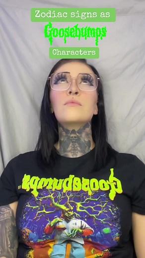 VIEWERS BEWARE YOURE IN FOR A SCARE 🧪👻 #zodiac #goosebumps #sfx #skeleton #makeup #mehron #rlstine