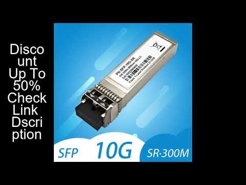 10G Multimode SFP+ LC Module, 10GBase-SR Fiber Transceiver for Cisco SFP-10G-SR, Mikrotik S+85DLC03D