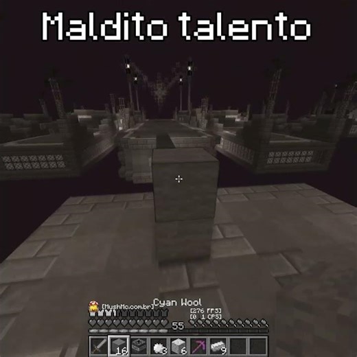 Maldito Talento #minecraft #mushmc #bedwars