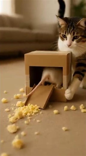 IRRESISTIBLE! 🧀 Cat Uses CHEESE MAZE To Lure The Rat Into A Trap! (Easy Capture)