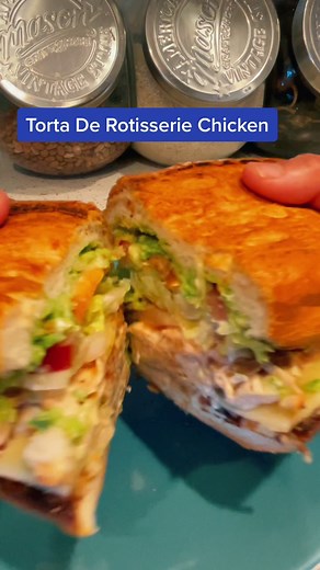 Delicious Rotisserie Chicken Torta Recipe for Tonight's Family Dinner