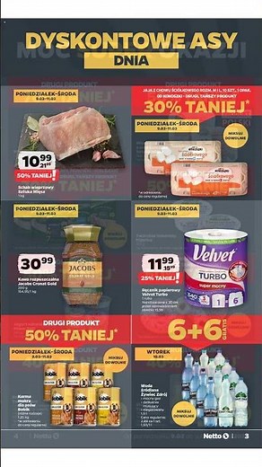Netto gazetka od poniedziałku spożywcza 09.03. - 14.03.