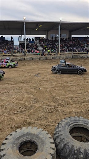 Powderpuff Compacts underway at Buried Alive Derby 2025 Deadman Derby Productions | All 4 Him Racing Videos