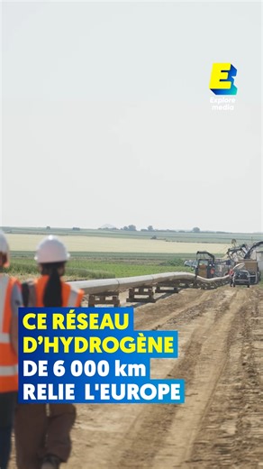 6 000 km de canalisations pour transporter l’hydrogène à travers l’Europe ? En partenariat avec NaTran. | 1 innovation par jour.