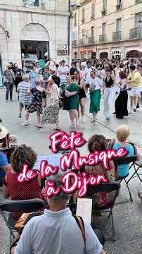 Fête de la Musique, à Dijon, le 21 juin 2026 fetedelamusiquedijon #dijon #bourgogne