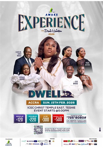 Team DH is active💃💃💃💃 Awake experience with @Diana Antwi Hamilton is active 🔥🔥🔥 graphic your tickets now. It’s a love affair with God after this years Valentines celebrations ❤️❤️❤️❤️❤️❤️❤️❤️❤️❤️❤️❤️❤️❤️❤️#Eventgirl