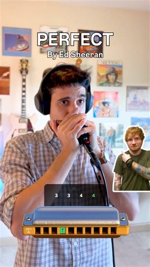 Ed Sheeran - Perfect | Harmonica TABS