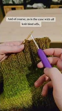 How to knit "bind off in pattern"